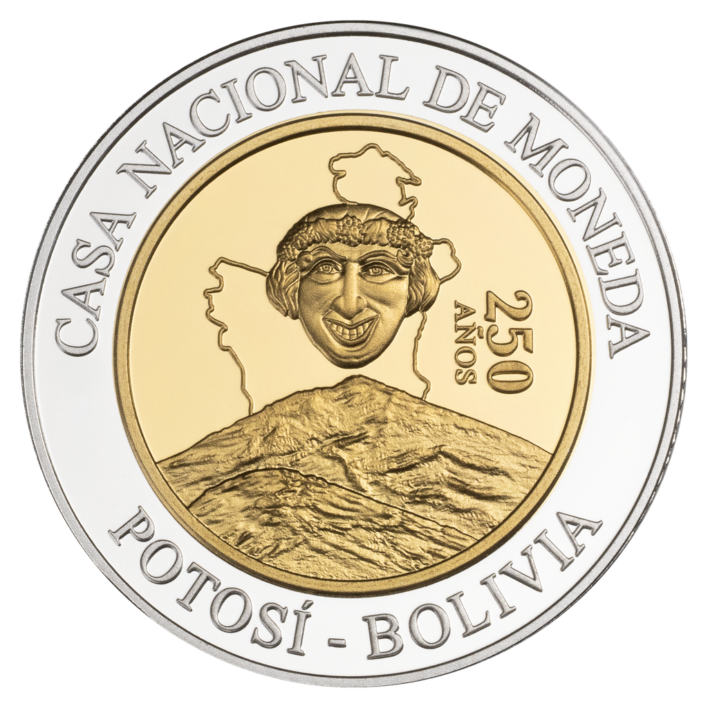 MONEDA CONMEMORATIVA DE LOS 250 AÑOS DE LA CASA NACIONAL DE MONEDA - (PRECIO VARIABLE)