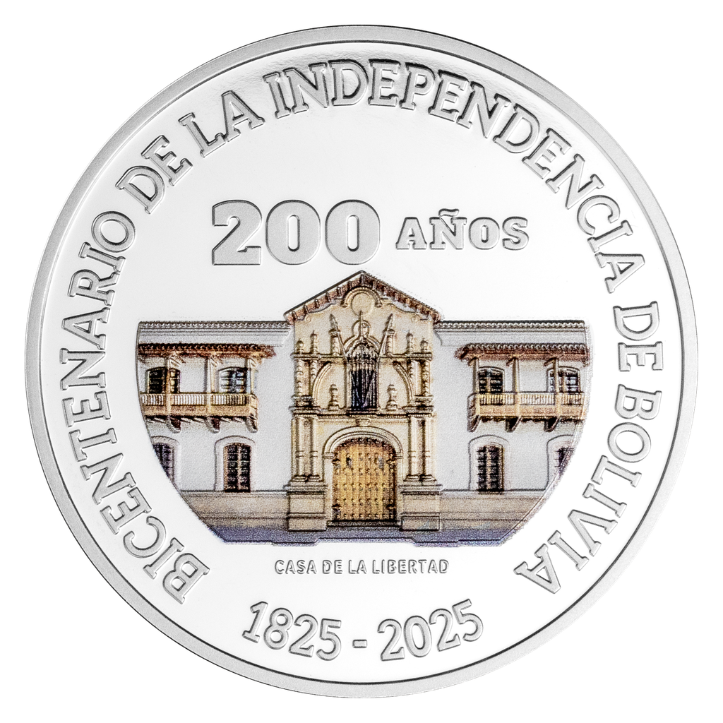 MONEDA CONMEMORATIVA DE PLATA - (PRECIO VARIABLE)