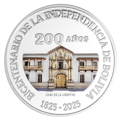 MONEDA CONMEMORATIVA DE PLATA - (PRECIO VARIABLE)